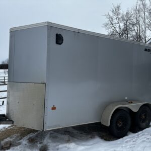 2011 Royal Cargo Enclosed White Covered Cargo Trailer